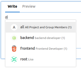 address group via namespace